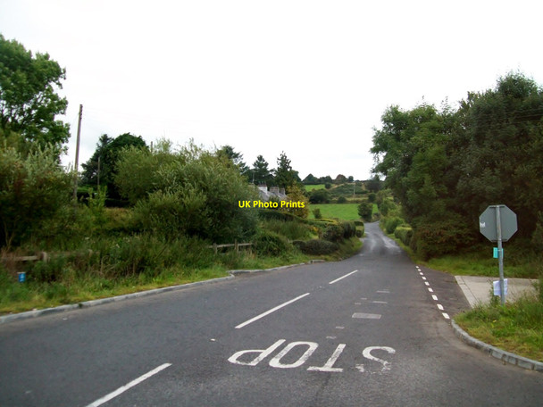 Photo 6"x4" The continuation of Sturgan Brae beyond its cross roads with Newtown Road Camlough c2014
