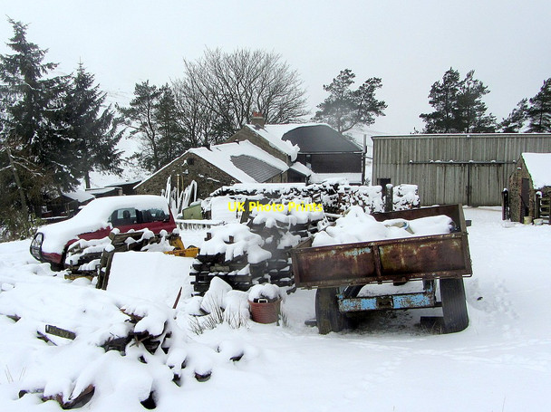 Photo 6"x4" Uswayford in the snow Uswayford c2015