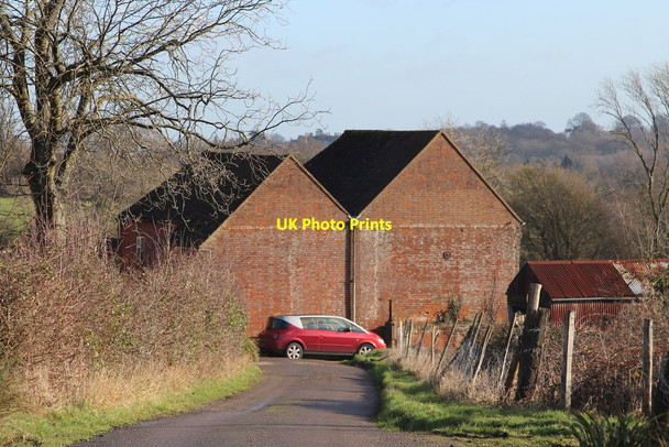 Photo 6"x4" Oast House at Mabledon Farm, London Road, Southborough Tonbridge c2015