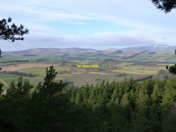 Photo 6"x4" View north west from Callaly Crag Callaly c2015