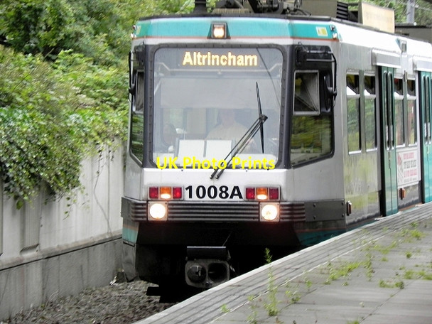 Photo 6"x4" Metrolink T-68 Tram at Bury Interchange Bury\/SD8010 c2010