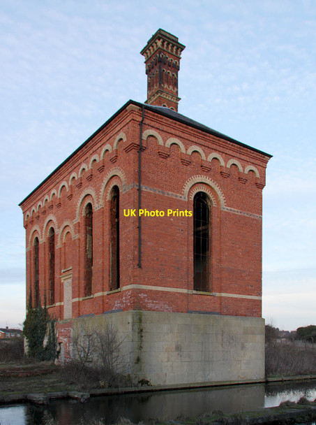 Photo 6"x4" Bracebridge sewage pumping station Worksop c2015 P2