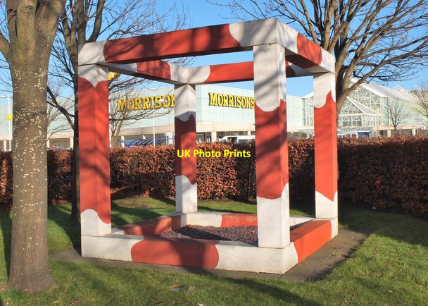 Photo 6"x4" Concrete Jungle at the Gyle Shopping Centre Gogar\/NT1672 c2015