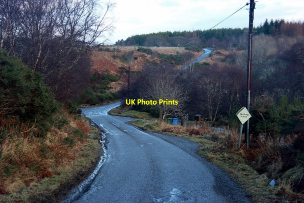 Photo 6"x4" Moor road to Edderton dips at Craigroy Burn Balleigh c2015