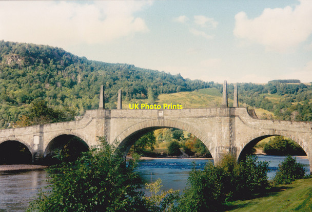 Photo 6"x4" Tay Bridge Aberfeldy c1986