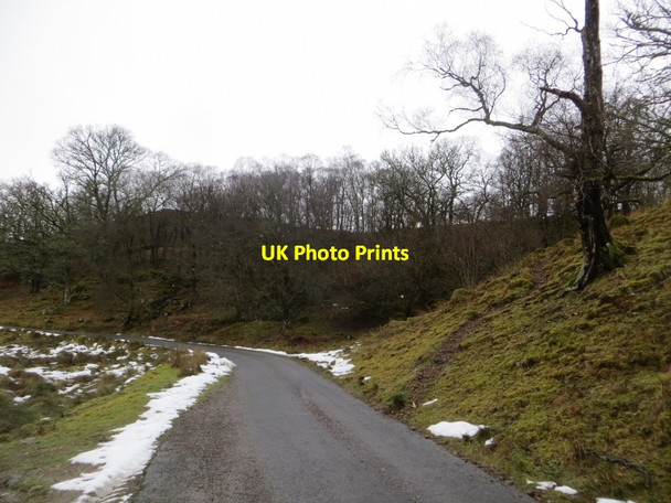 Photo 6"x4" Road, Auchlyne Auchlyne c2015