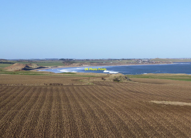 Photo 6"x4" Embleton Bay from Scrog Hill Low Newton-by-the-Sea c2015