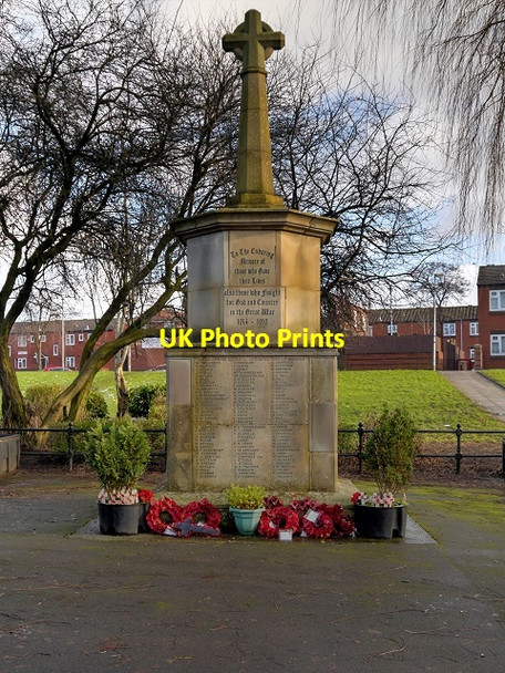 Photo 6"x4" Collyhurst War Memorial (1\/7) Manchester c2015