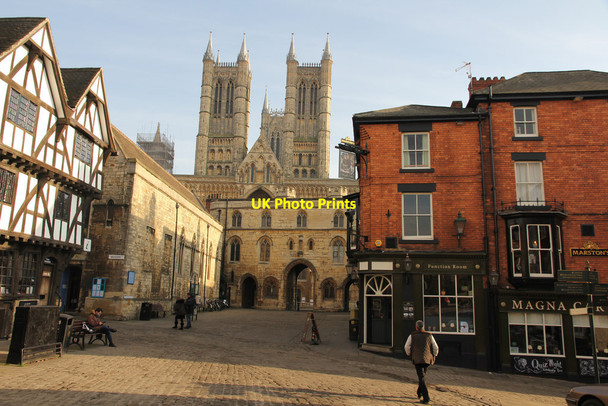 Photo 6"x4" Castle Square Lincoln c2015