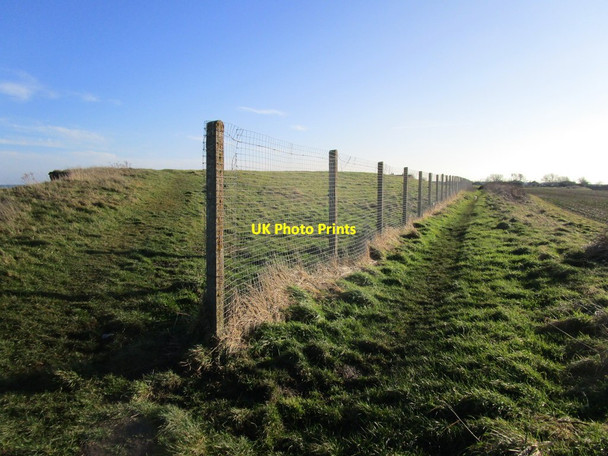 Photo 6"x4" Footpath to Waxholme Road Withernsea c2015