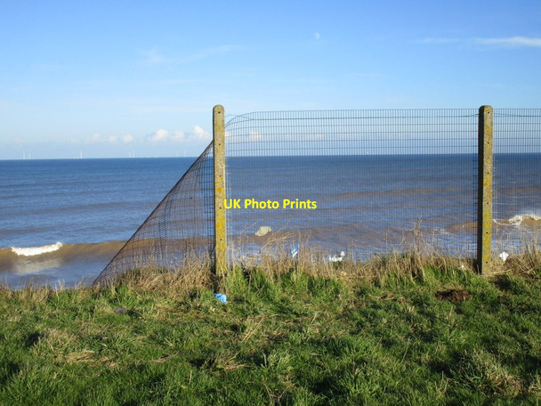 Photo 6"x4" End of the fence Withernsea c2015