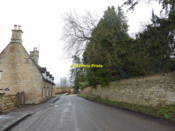 Photo 6"x4" Irnham village and its telephone box Irnham c2015
