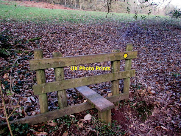 Photo 6"x4" Stile on a public footpath to Penyfan Pen-y-fan\/SO5305 c2015