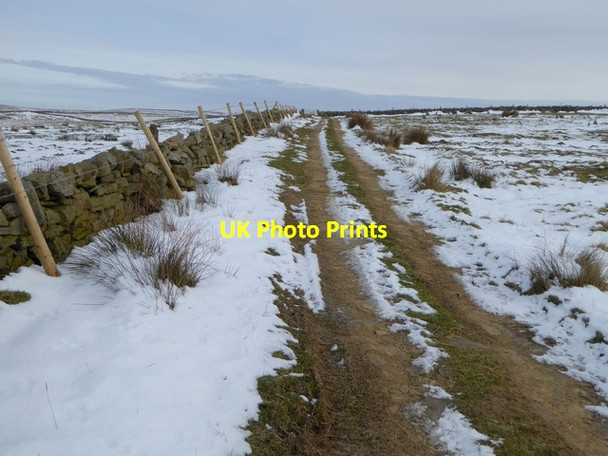 Photo 6"x4" Farm road near Low Ramshaw Rowfoot c2015