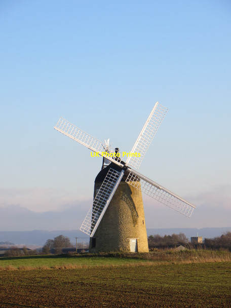 Photo 6"x4" Great Haseley Windmill Great Milton c2015