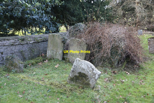 Photo 6"x4" Tomb under the Bramble Kingston Bagpuize c2015