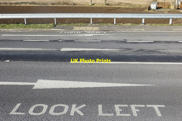 Photo 6"x4" Northbound A9 Clathy c2015