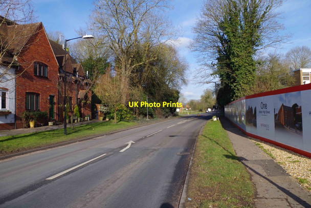 Photo 6"x4" The A3400 road leaving Henley-in-Arden, Warks Beaudesert c2015