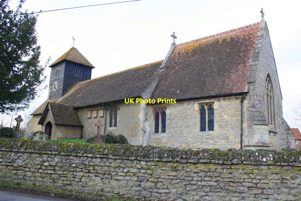 Photo 6"x4" St Leonard's Church, Church Lane Drayton St Leonard c2015