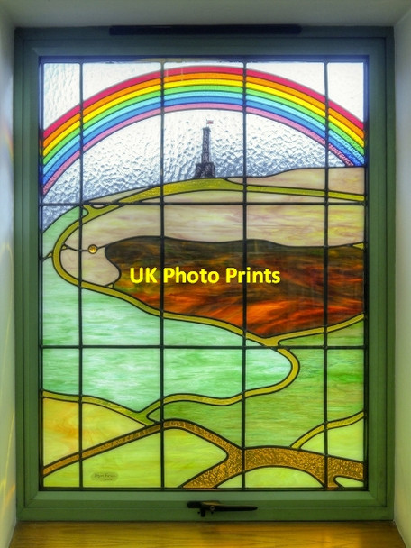 Photo 6"x4" Peel Tower Window, Ramsbottom Library Ramsbottom c2015