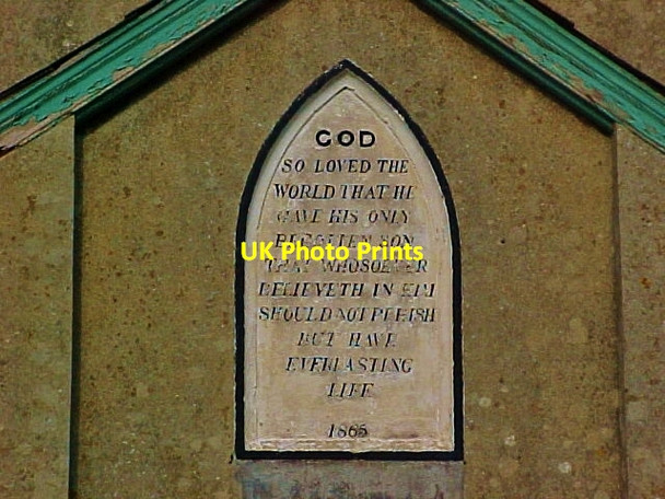 Photo 6"x4" Sign at The Plymouth Brethren Meeting House Howle Hill Bull's Hill\/SO5920 c2003