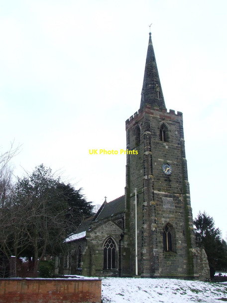 Photo 6"x4" Sutton Bonington church Sutton Bonington c2009