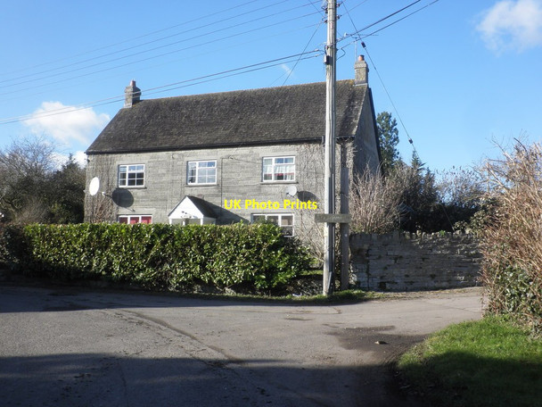 Photo 6"x4" House on Higher Street Curry Mallet c2015