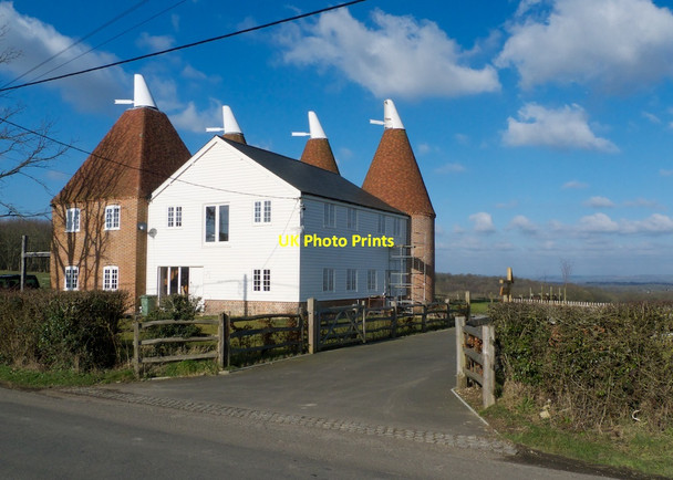 Photo 6"x4" Follyhill Farm Oast, Goudhurst Road, Staplehurst Cranbrooke Common c2015