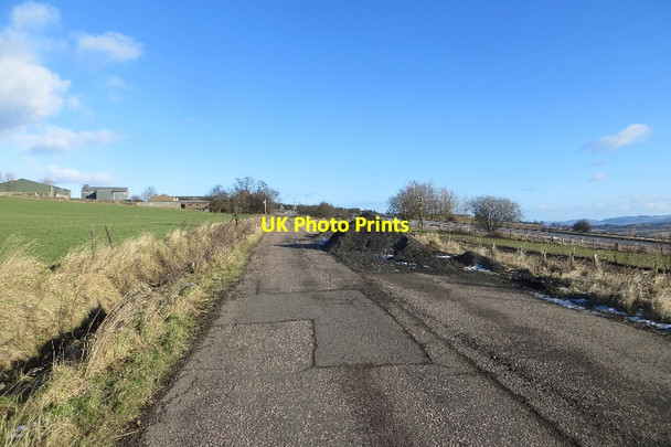 Photo 6"x4" Old A9, Upper Cairnie Forteviot c2015