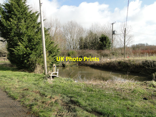 Photo 6"x4" Pond at Pied Bridge Darrow Green c2015