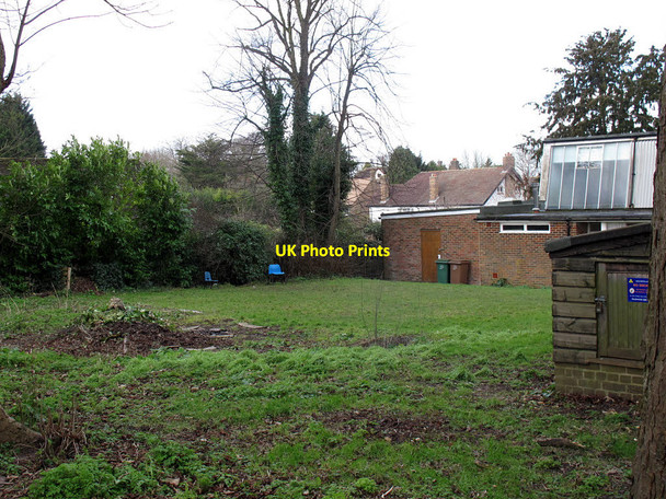 Photo 6"x4" Land behind St Patrick's church, Wallington Carshalton c2015