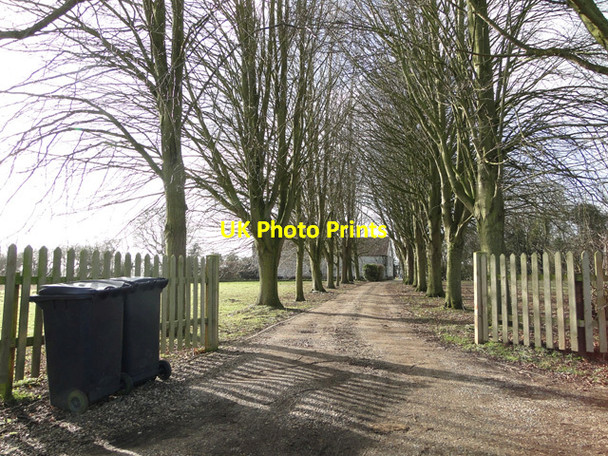 Photo 6"x4" Entrance to Coldham Hall, Alburgh Alburgh c2015