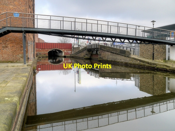 Photo 6"x4" Rochdale Canal, Bridge#90 Manchester c2015