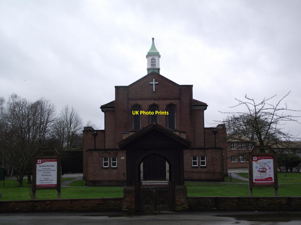 Photo 6"x4" Methodist church Solihull c2014