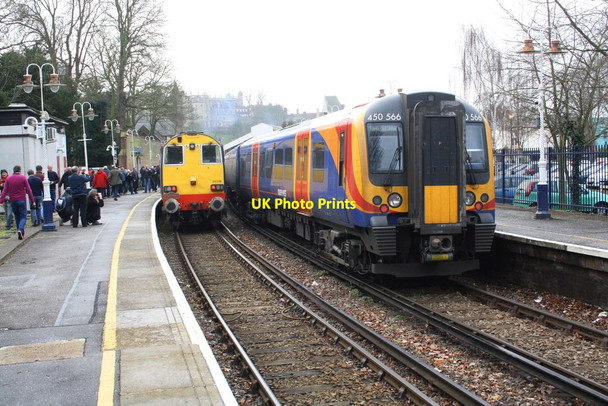 Photo 6"x4" Old and newish in Windsor and Eton Riverside Station Eton c2015
