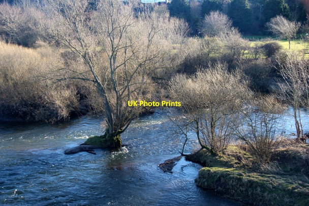 Photo 6"x4" River Tweed at Kelso Bridge Kelso c2015
