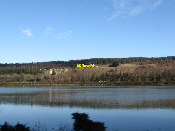 Photo 6"x4" Big Wood Quarry on the Co Down side of the Newry River Burren c2015