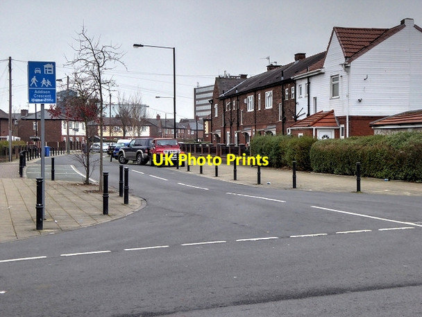 Photo 6"x4" Addison Crescent Home Zone, Old Trafford Stretford\/SJ7994 c2015