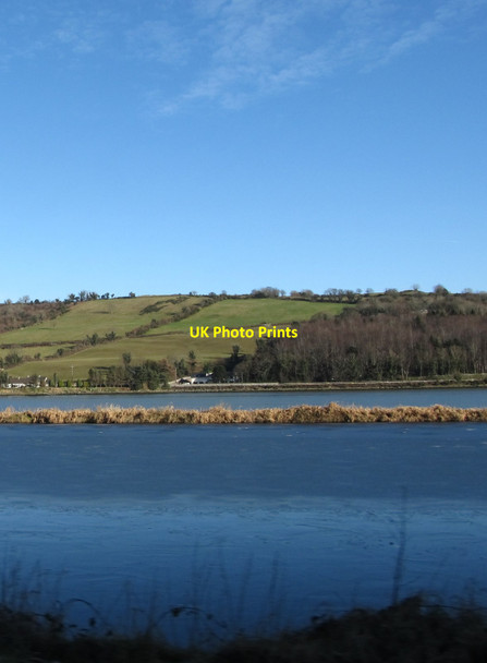 Photo 6"x4" Four large fields above the Newry River Burren c2015