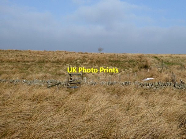 Photo 6"x4" Stile on Kingswood Common Whitfield\/NY7758 c2015