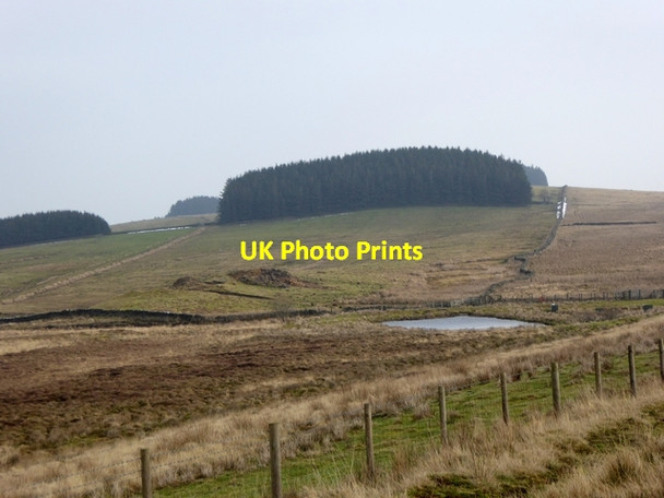 Photo 6"x4" Pond below Curricks Rigg Henshaw\/NY7664 c2015