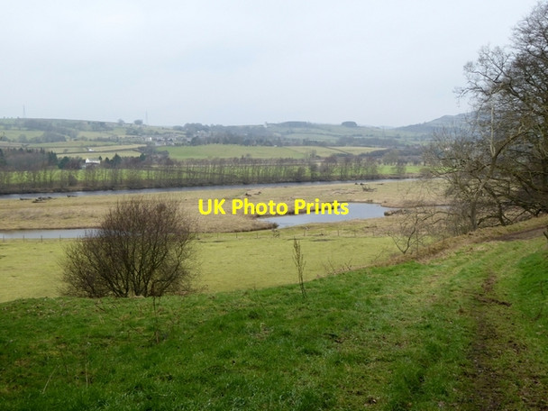 Photo 6"x4" Ponds below Oadhall Mill Henshaw\/NY7664 c2015