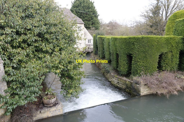 Photo 6"x4" Weir by the Bridge Burford\/SP2512 c2015