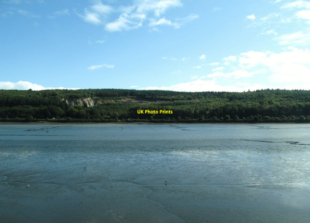 Photo 6"x4" The Newry River at low tide Burren c2012
