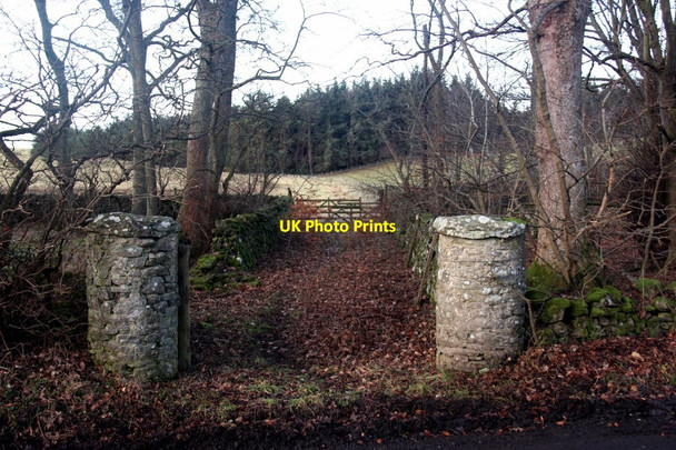 Photo 6"x4" Posh field access at Traquair Innerleithen c2015