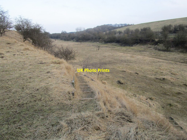 Photo 6"x4" Steps down, Kiplingcotes Chalk Pit Goodmanham c2015