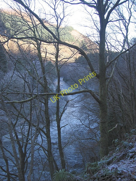 Photo 6"x4" Ystwyth gorge New Row\/Rhes Newydd c2008