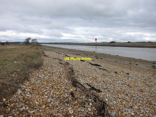 Photo 6"x4" River Rother at Rye Harbour Rye Harbour c2015