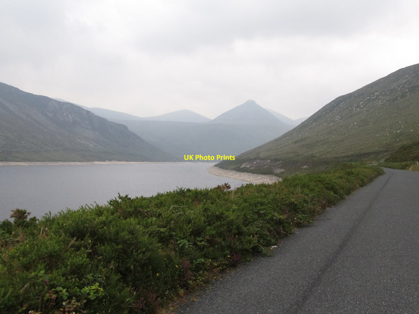 Photo 6"x4" The Ben Crom Service Road above the Silent Valley Reservoir Attical c2011