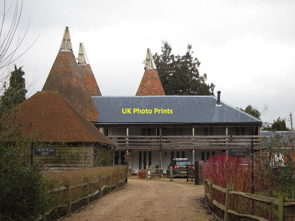 Photo 6"x4" Crow Plain Oast, Collier Street, Kent Benover c2015